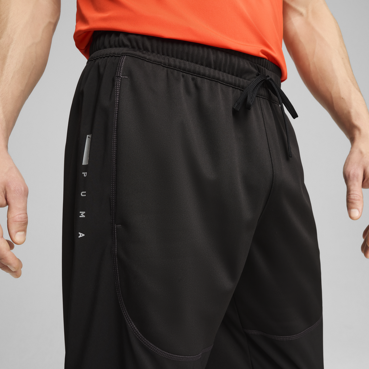 Puma Flex Panelled Tapered Jogger Siyah Erkek Eşofman Altı