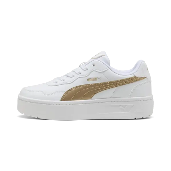 Puma Court Lally Skye DayINight Beyaz Kadın Spor Ayakkabı