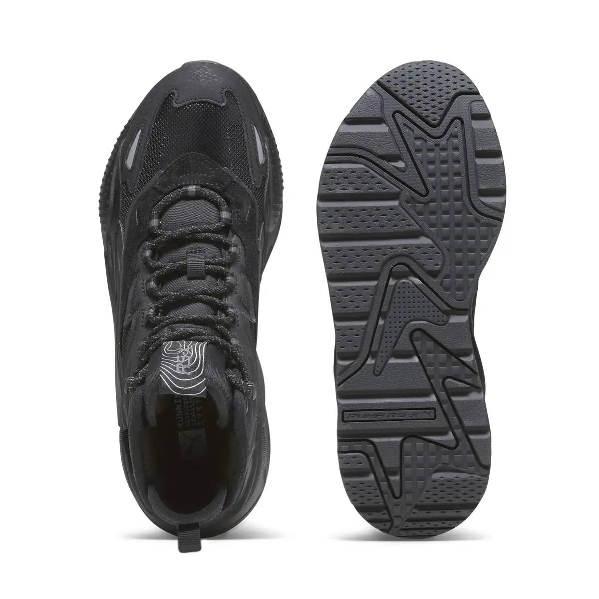 Puma RS-X Hi Siyah Erkek Bilekli Günlük Spor Ayakkabı