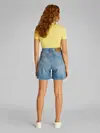 Calvin Klein BERMUDA SHORT Mavi Kadın Bermuda Şort