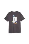 Puma X THE SMURFS Graphic Tee Siyah Erkek T-Shirt