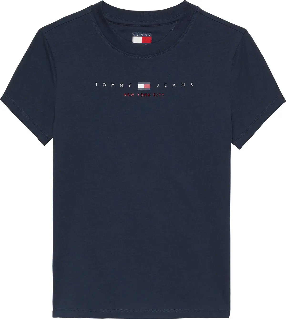 Tommy Hilfiger TJW SLIM TJ US LINEA, C1G Lacivert Kadın T-Shirt & Polo