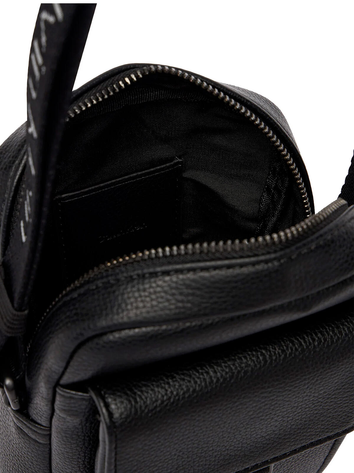 Calvin Klein WEBBING STRAP SLIM Siyah Erkek Çapraz Çanta