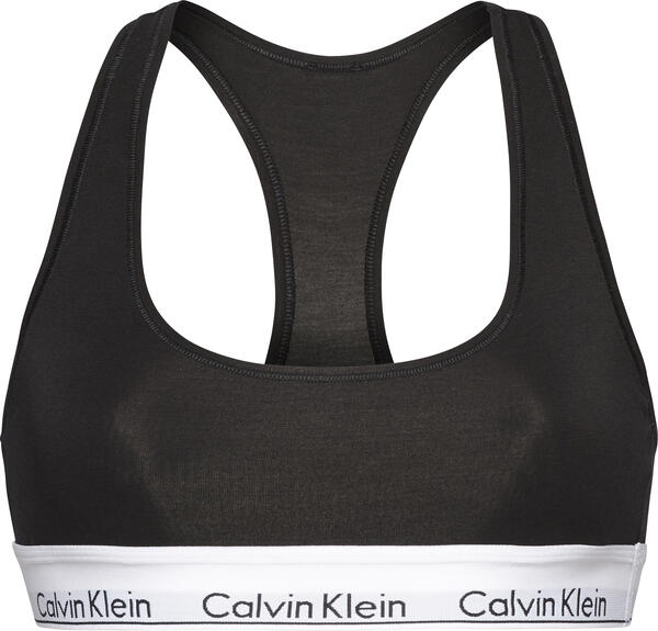 Calvin Klein UNLINED BRALETTE Siyah Kadın Bralet