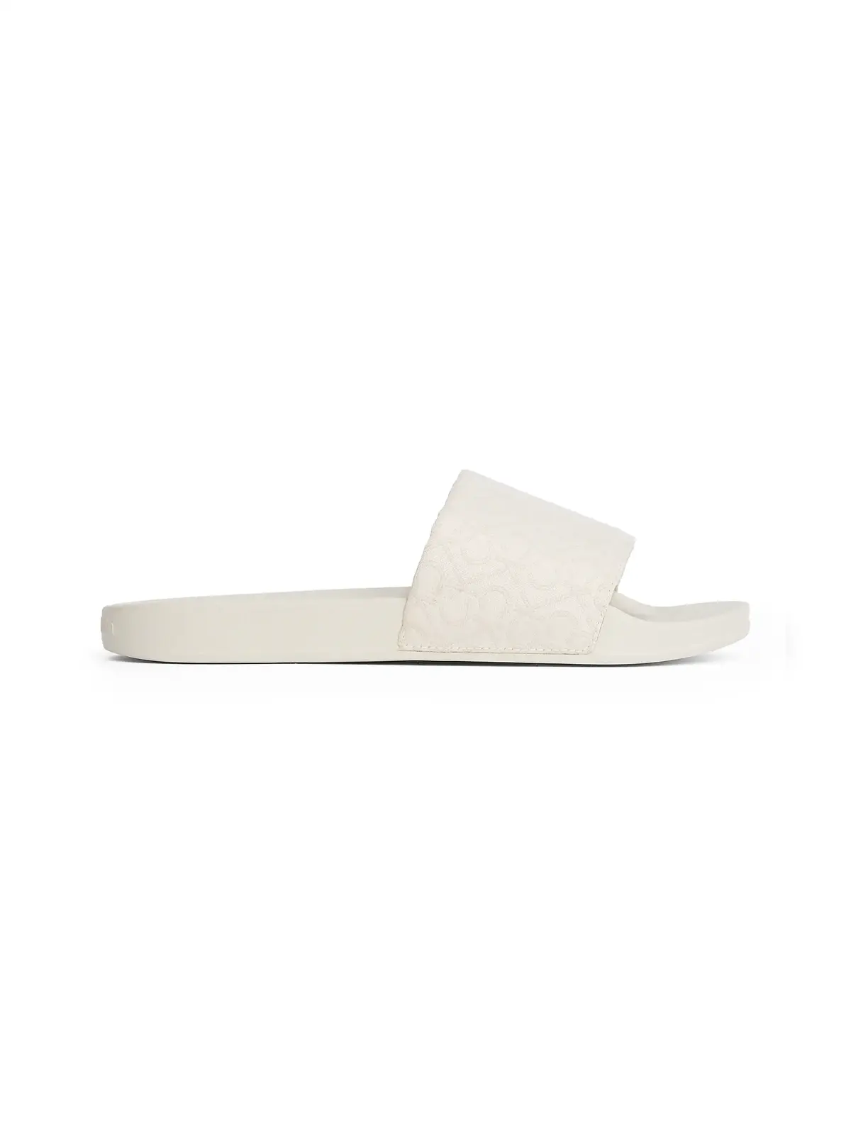 Calvin Klein POOL SLIDE - JACQ Beyaz Kadın Terlik