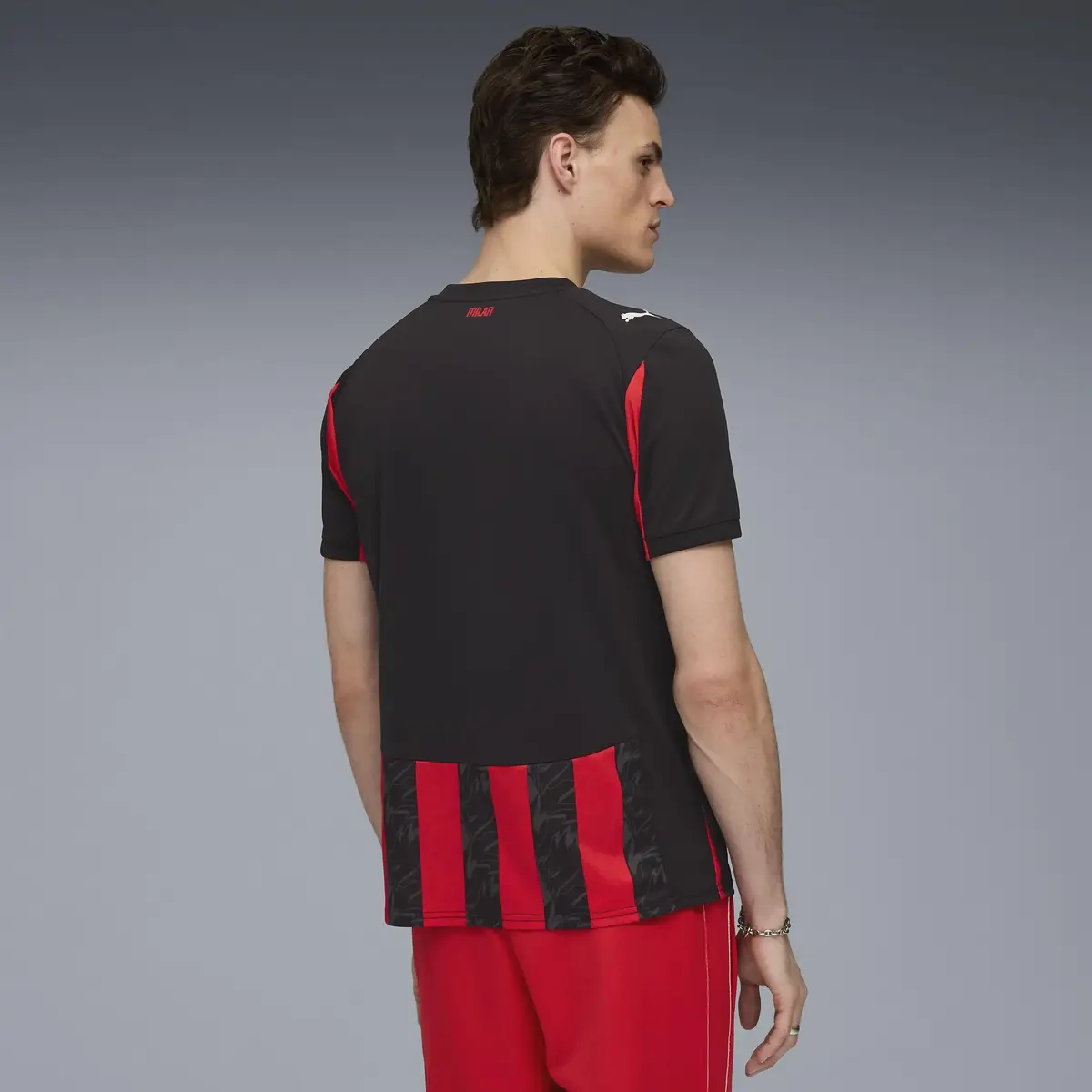 Puma ACM Home Jersey Replica Kırmızı Erkek Forma