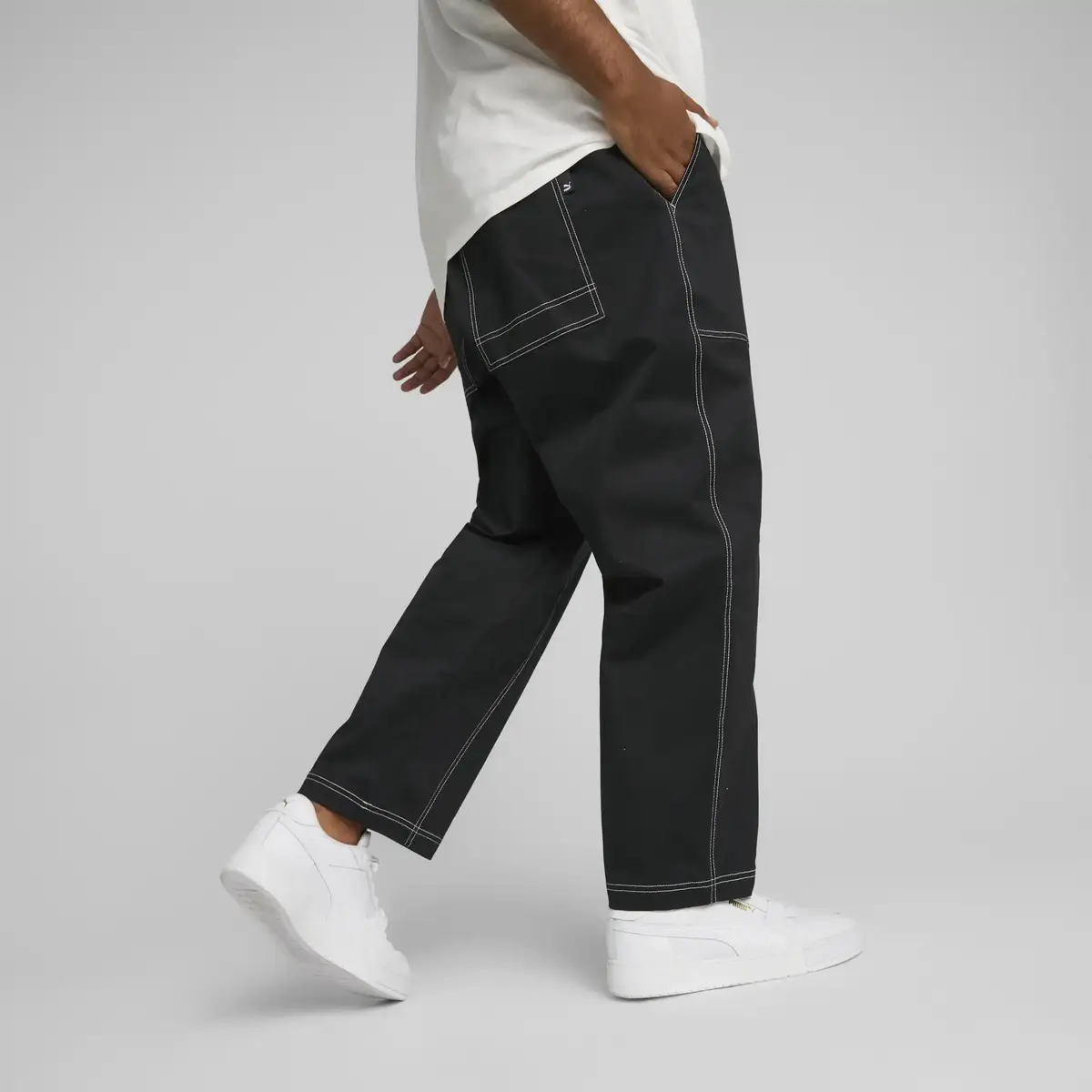Puma Downtown Twill Pants Siyah Erkek Eşofman Altı