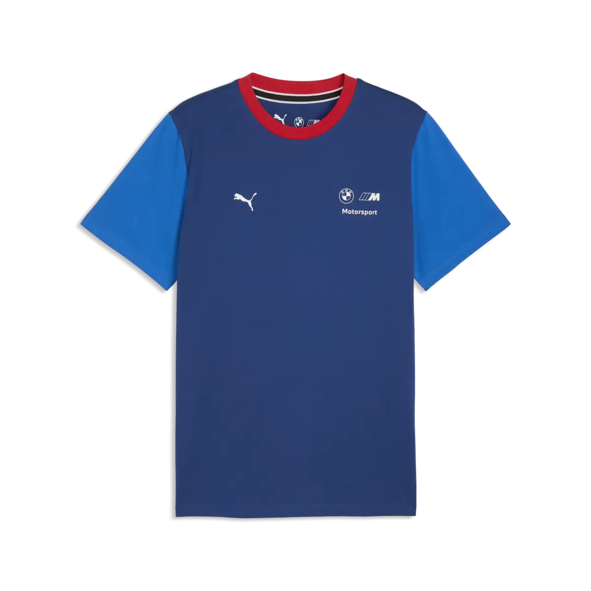 Puma BMW MMS Ess Logo Tee Mavi Erkek T-Shirt & Polo