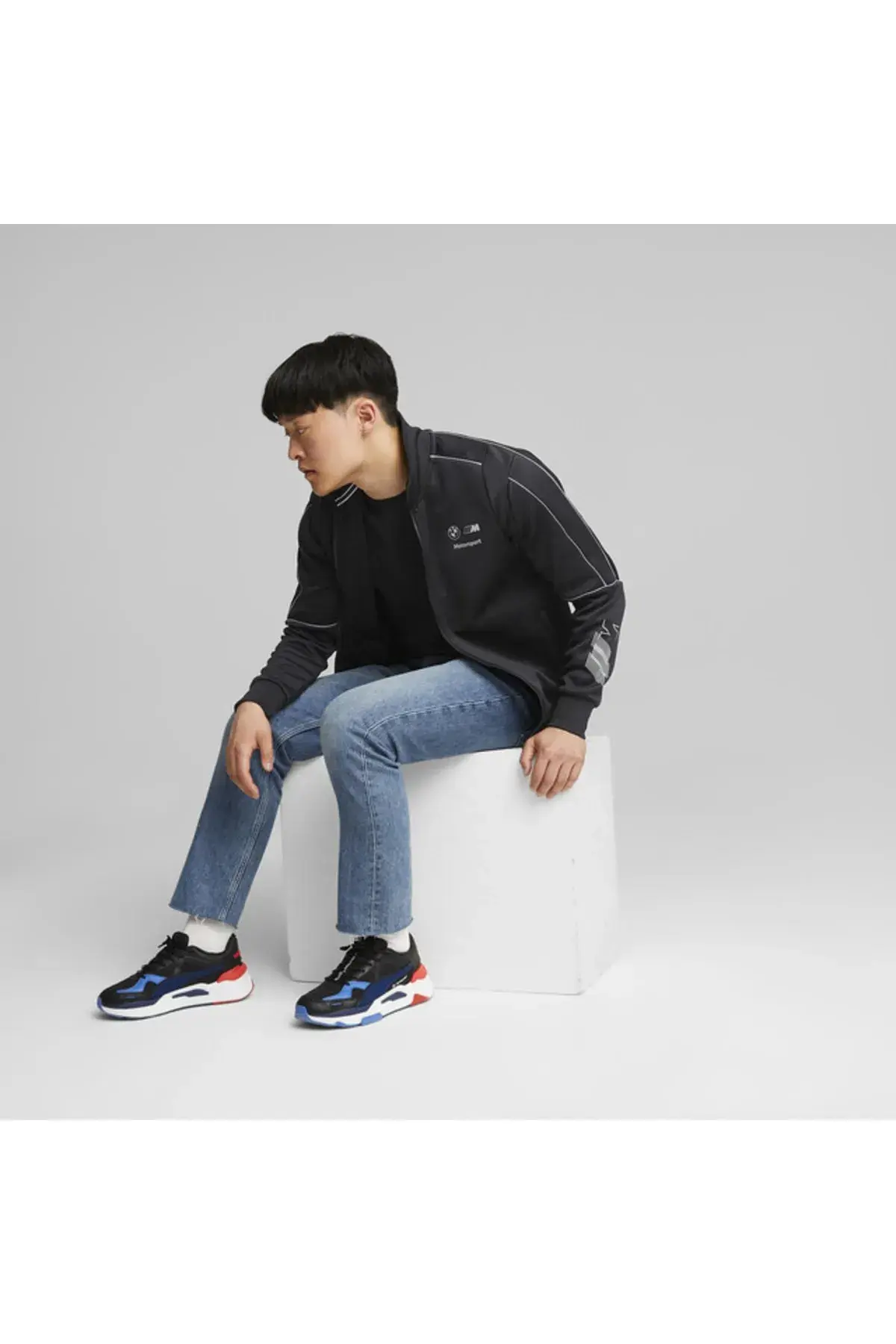 Puma Bmw Mms Mt7 Track Jacket Siyah Erkek Track Jacket