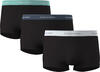 Calvin Klein RELAXED DART TRUNK 3PK Siyah Erkek Boxer Calvin Klein RELAXED DART TRUNK 3PK Siyah Erkek Boxer