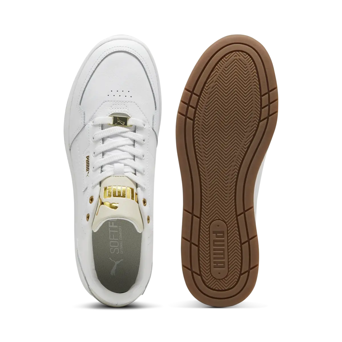 Puma Court Classic Lux Beyaz Unisex Spor Ayakkabı & Sneaker