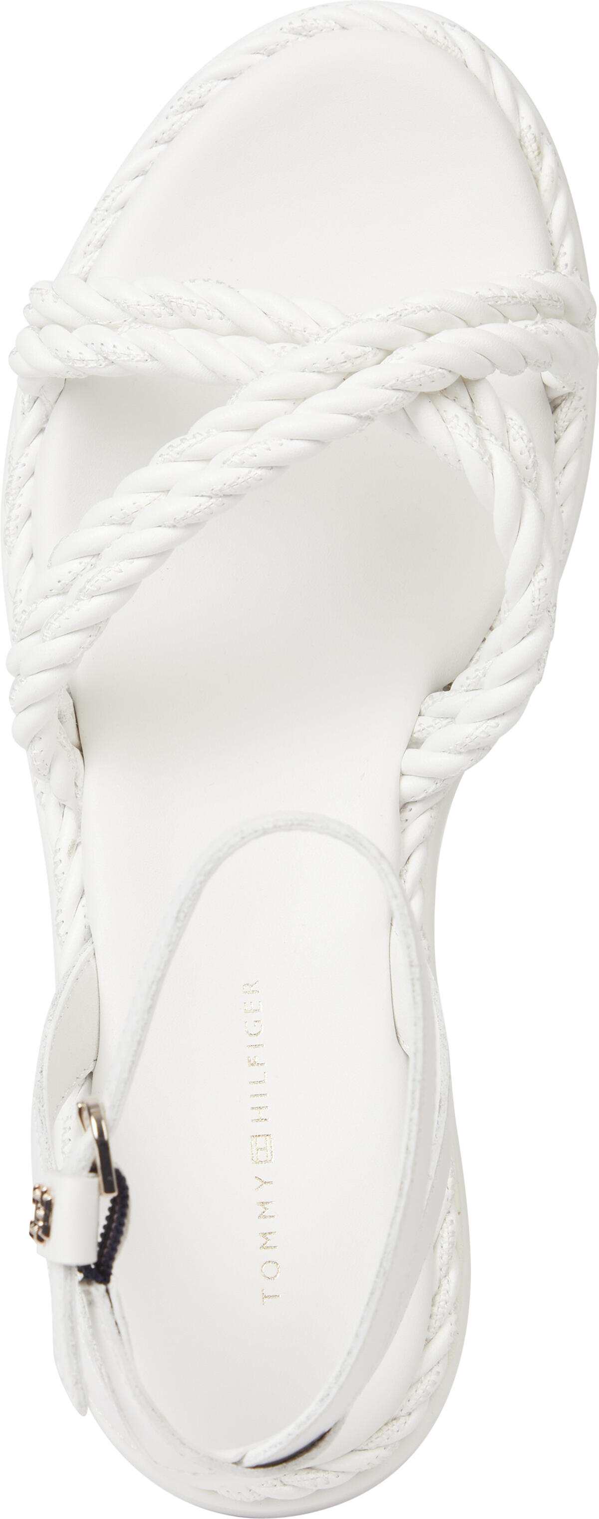 Tommy Hilfiger EAST COASTAL LEATHER Kadın Beyaz Sandalet