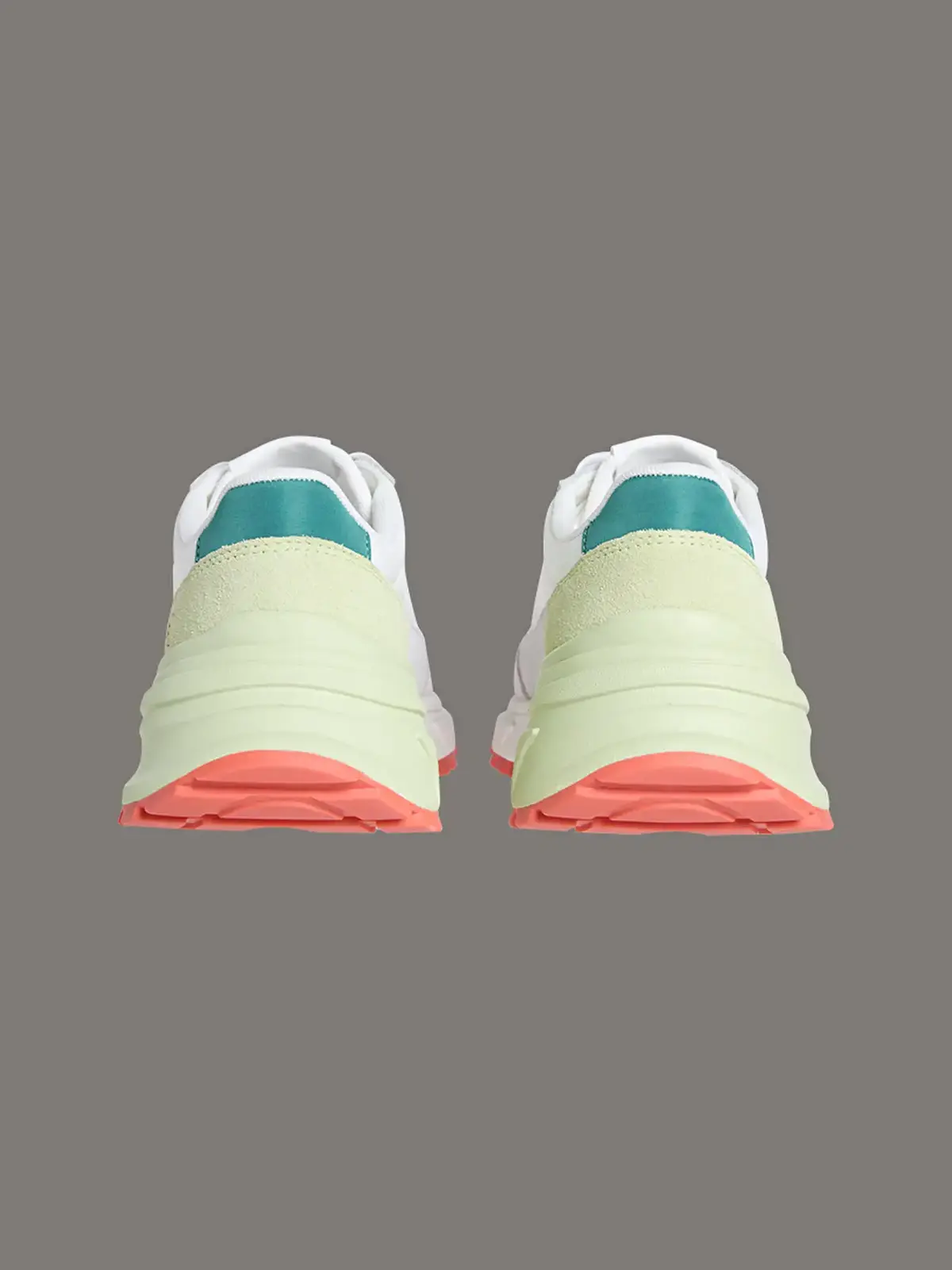 Calvin Klein HIKE RUNNER MG NYLON MIX Beyaz Kadın Günlük Spor Ayakkabı