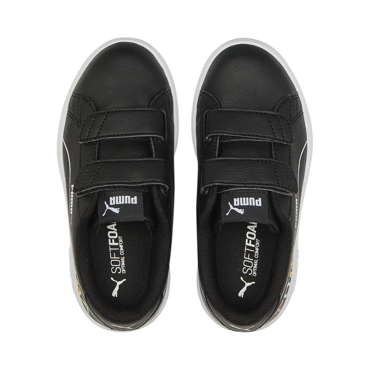 Puma Smash V2 Home School V Ps Siyah Çocuk Çocuk Günlük Spor Ayakkabı