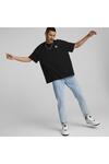 Puma Classics Oversized Tee Siyah Erkek T-Shirt