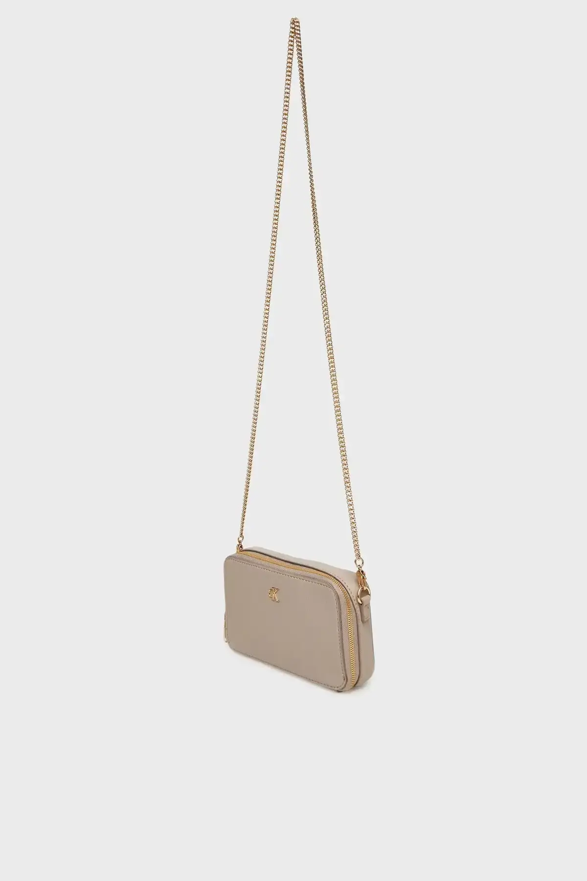 Calvin Klein MINIMAL MONO CAMERA BAG Bej Kadın El Çantası