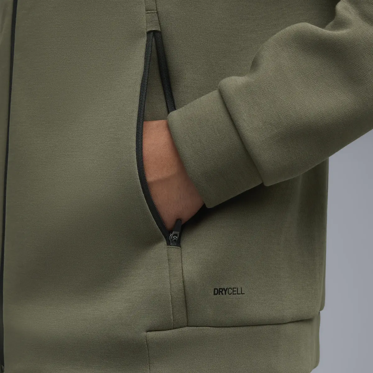 PUMA PUMATECH Full-Zip Hoodie DK Yeşil Erkek Hoodie