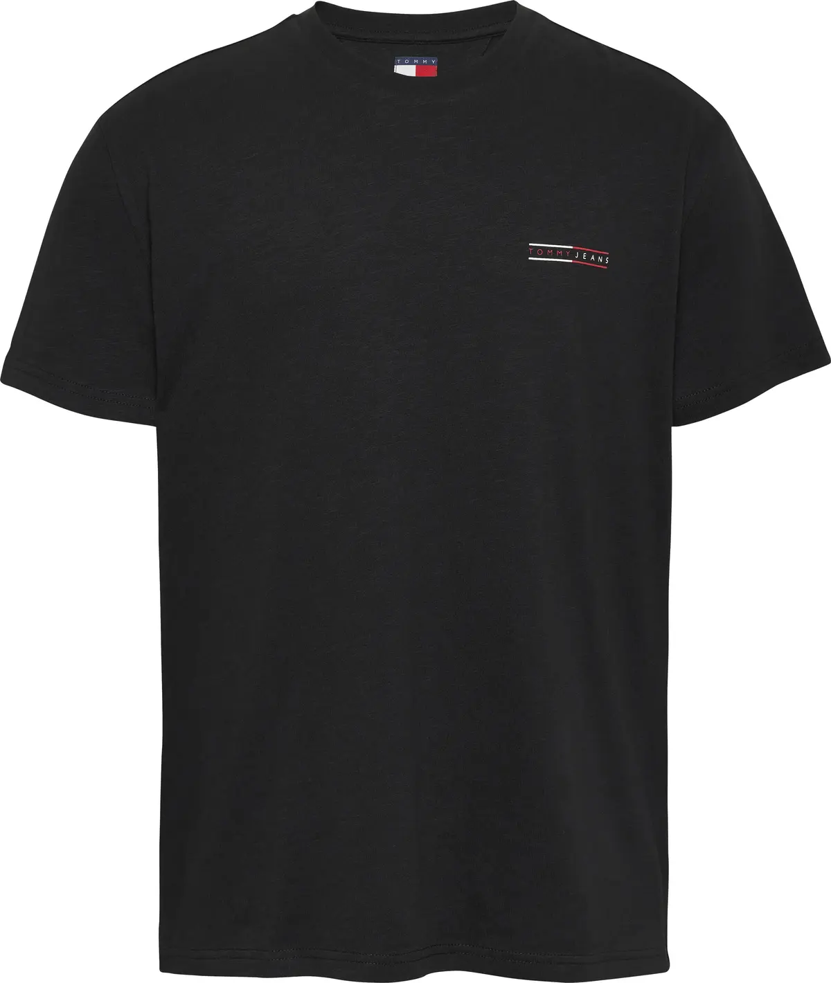 Tommy Hilfiger TJM REG GRAPHIC SLUB, BDS Siyah Erkek T-Shirt & Polo