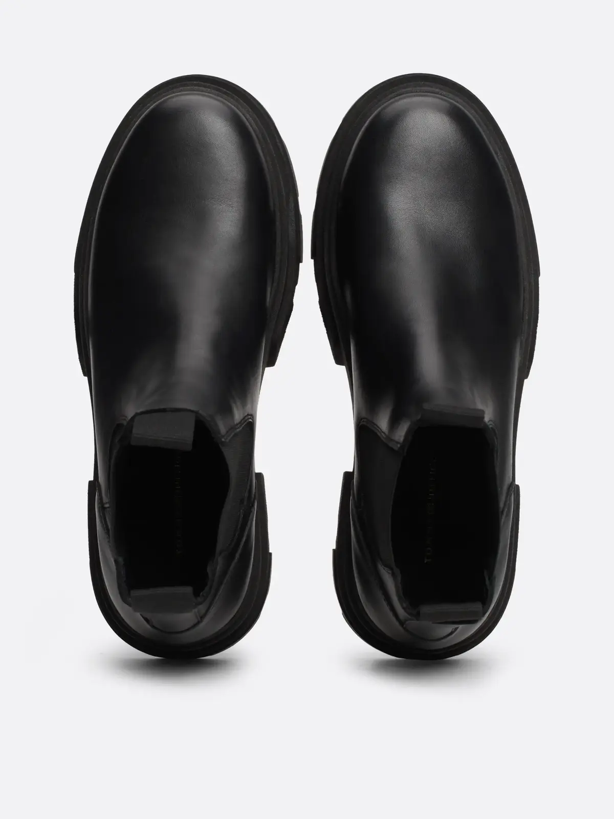 Tommy Hilfiger COMBAT LEATHER LOW C Kadın Siyah Bot