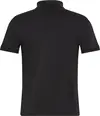 Calvin Klein SS SLIM SUPIMA ZIP POLO Erkek Siyah Polo T-Shirt