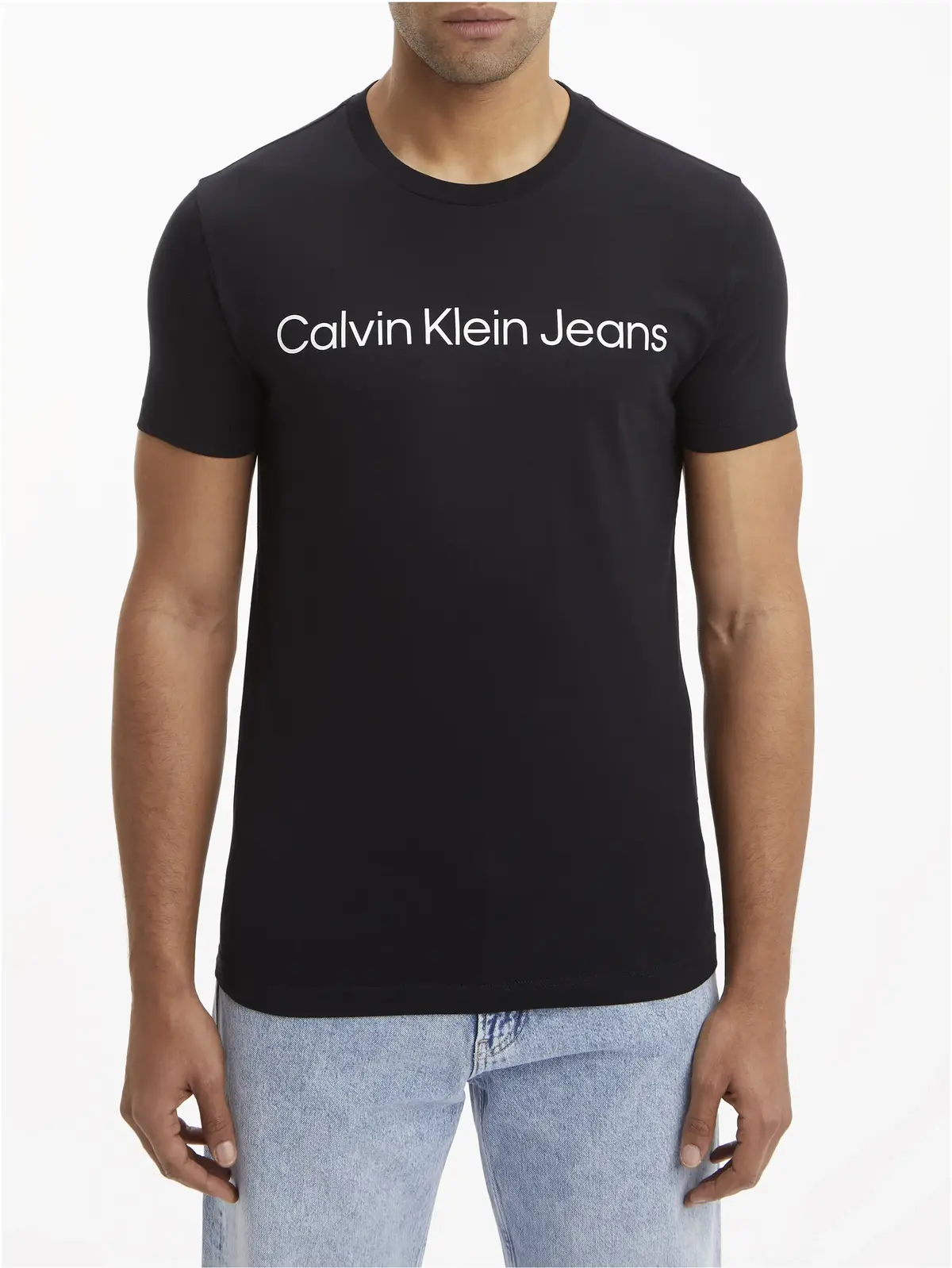 Calvin Klein Siyah Erkek T-Shirt & Polo