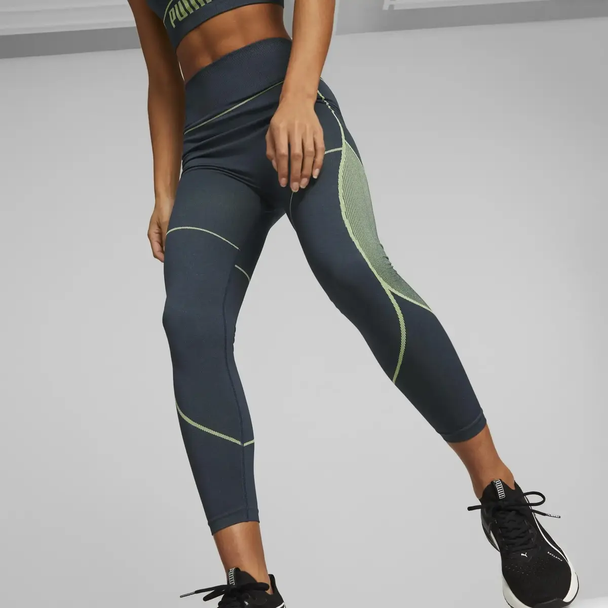 Puma Formknit Seamless Tight Lacivert Kadın Performans Tayt