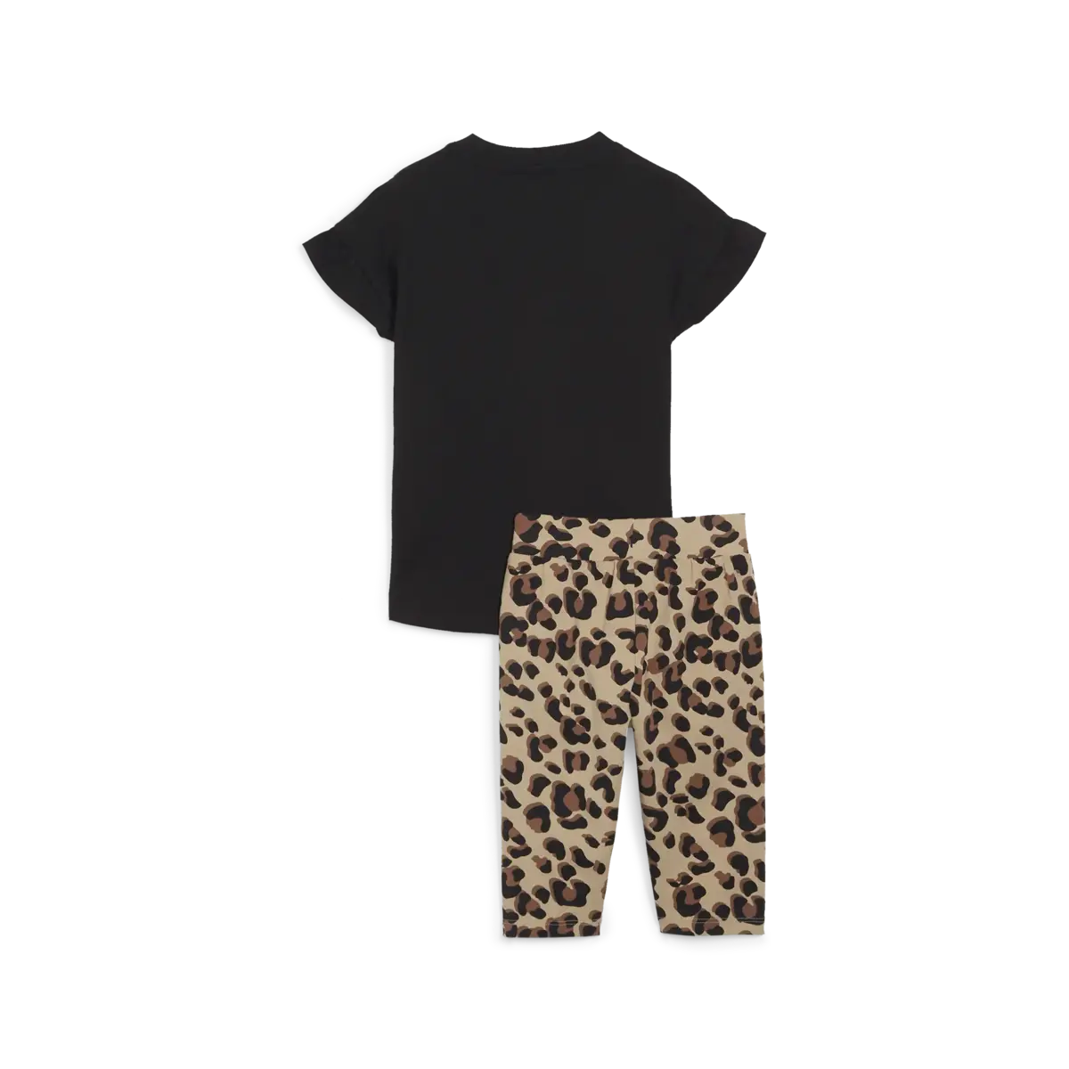 Puma MINICATS ANIMAL Legging Set Siyah Bebek Eşofman Takımı