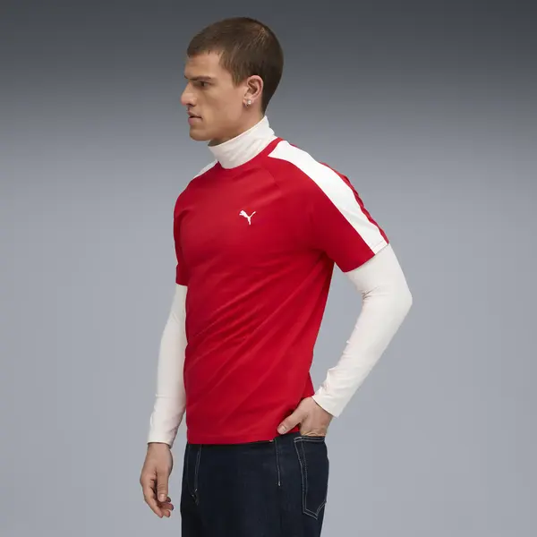 Puma T7 Tee Kırmızı Erkek T-Shirt