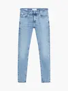 Calvin Klein SUPER SKINNY Erkek Mavi Kot Pantolon