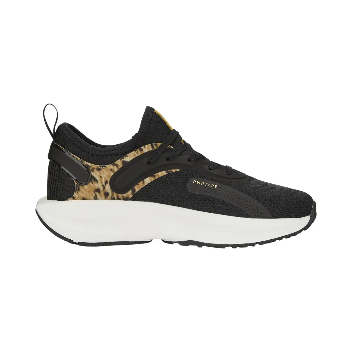 Puma PWR XX Nitro Safari Glam Kadın Siyah Koşu Ayakkabısı