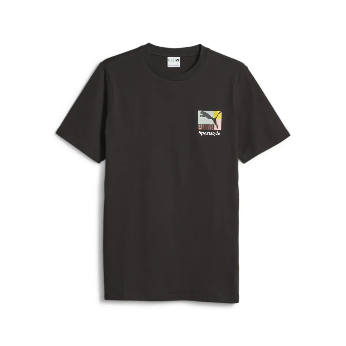 Puma CLASSICS BRAND LOVE Tee Siyah Erkek T-Shirt