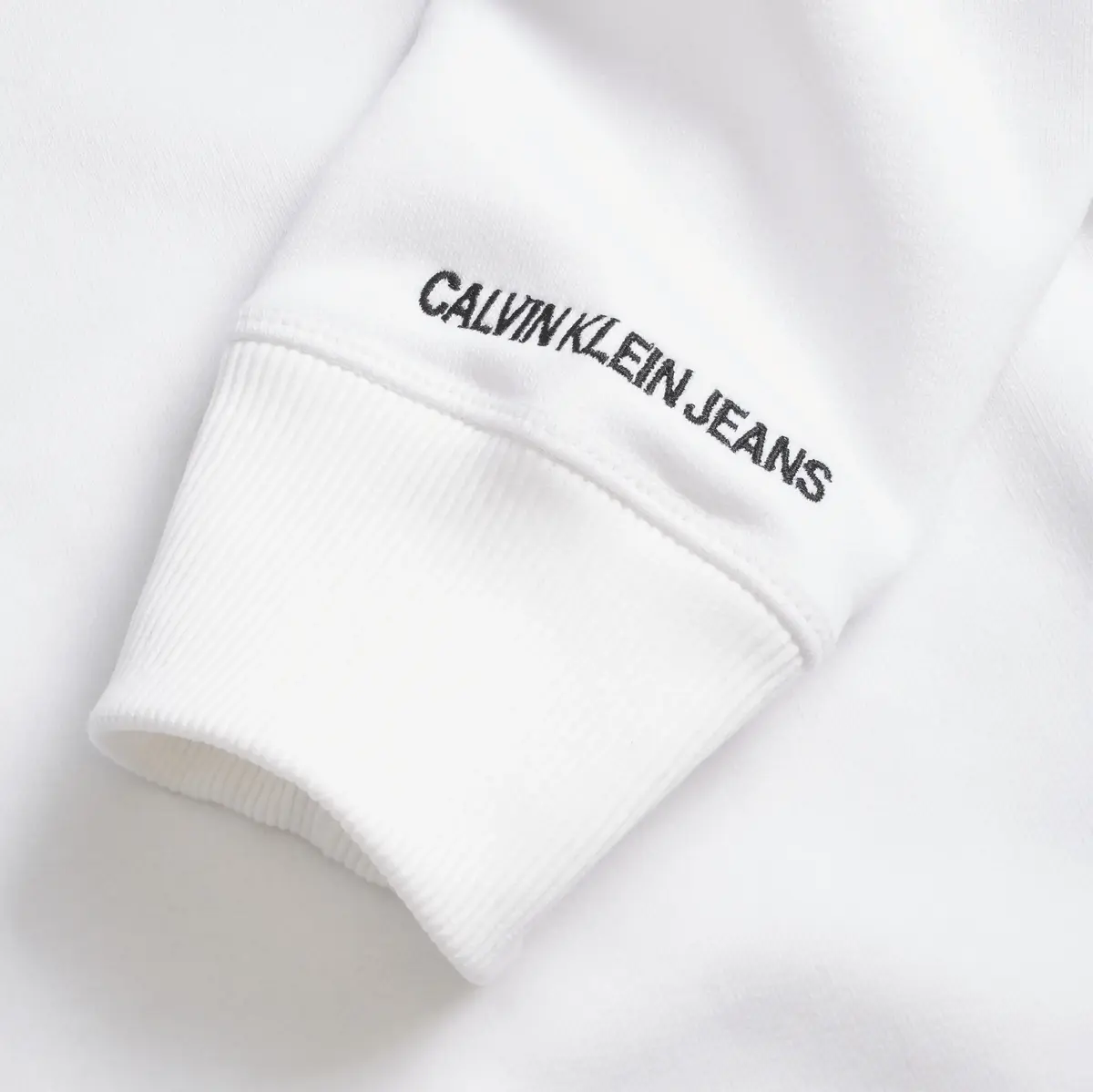Calvin Klein Beyaz Erkek Sweatshirt & Hoodie