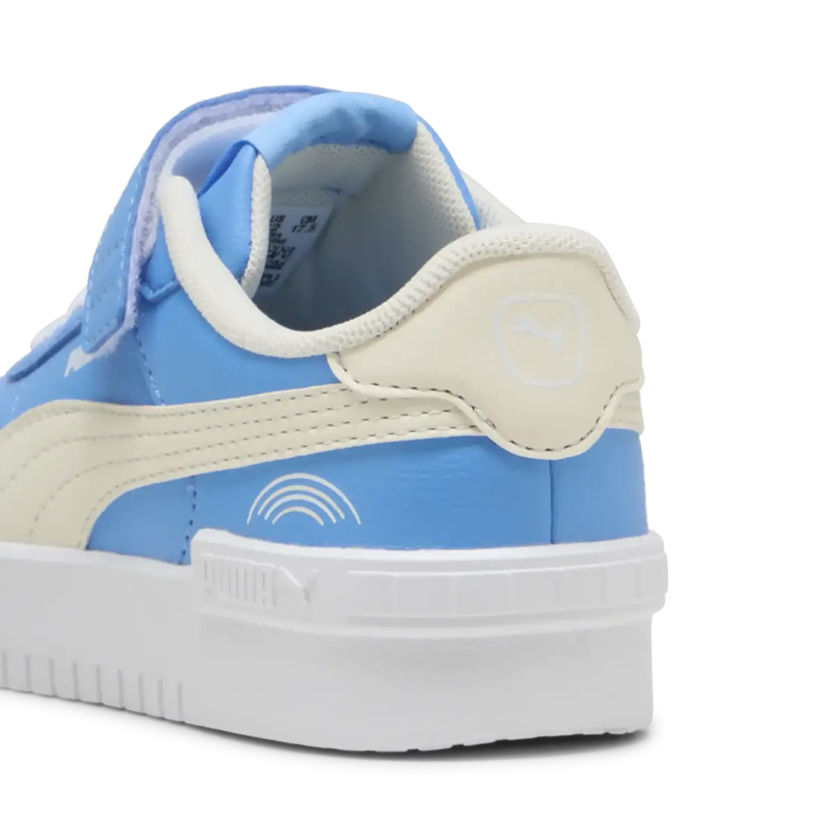 Puma Jola Colorful Rainbow AC+ PS Mavi Çocuk Spor Ayakkabı
