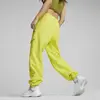 Puma Dare To Relaxed Cargo Sweatpants TR Sarı Kadın Eşofman Altı