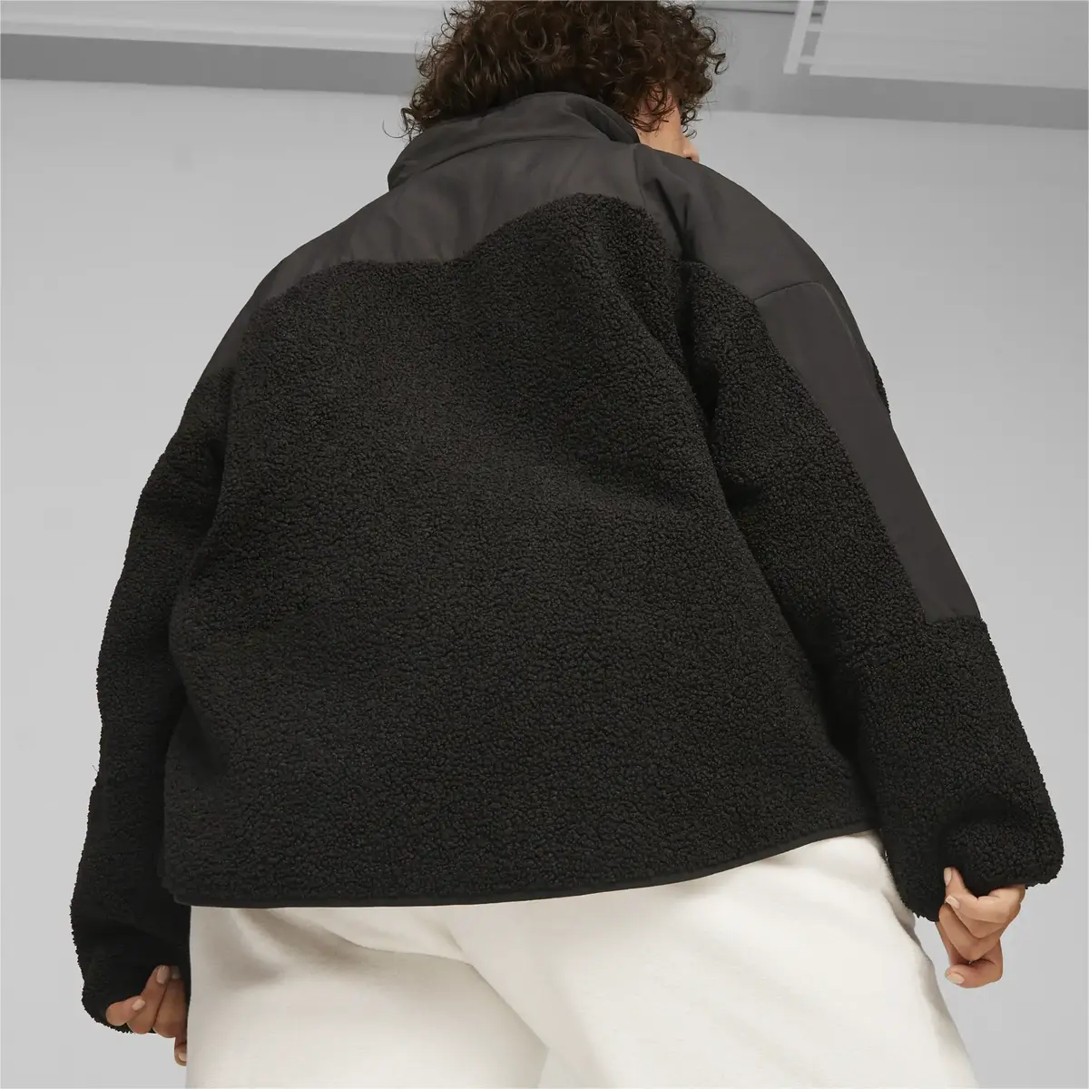 Puma Classics Sherpa Jacket Siyah Kadın Ceket