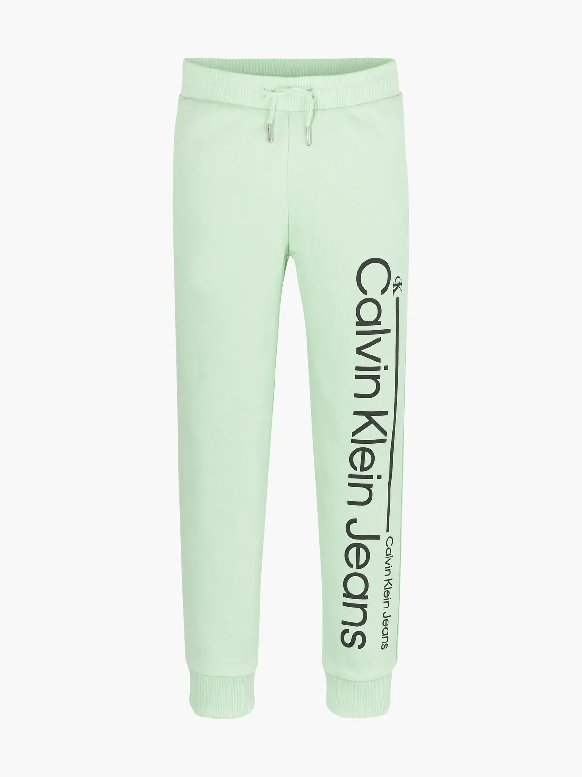 Calvin Klein INST. LINED LOGO SWE Erkek Yeşil Eşofman Altı