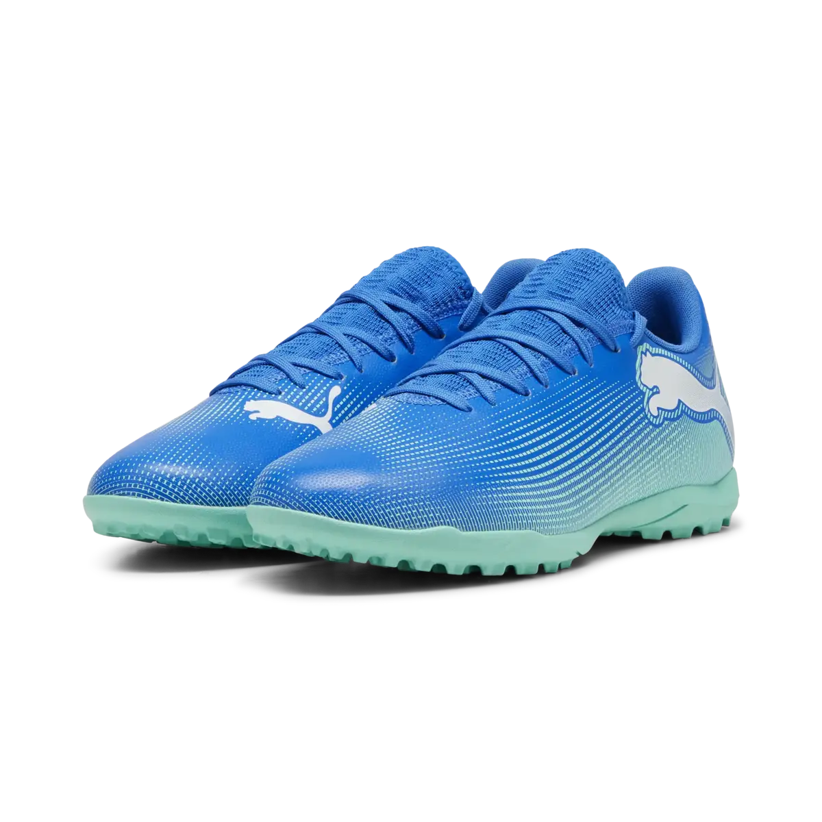 Puma FUTURE 7 PLAY TT Mavi Unisex Halı Saha Ayakkabısı
