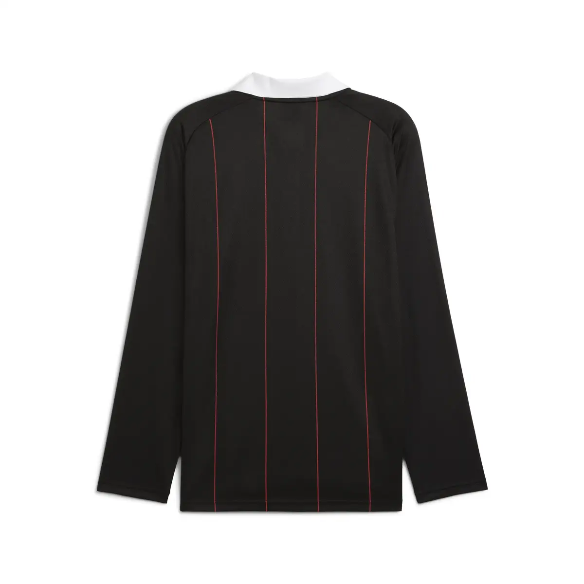 PUMA Ferrari Race Jersey LS Polo Siyah Erkek Polo T-Shirt