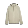 PUMA EVOSTRIPE FZ Hoodie DK Pebble Gray Bej Erkek Sweatshirt