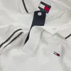 Tommy Hilfiger TJM REG TIPPED POLO, YBL Beyaz Erkek T-Shirt & Polo