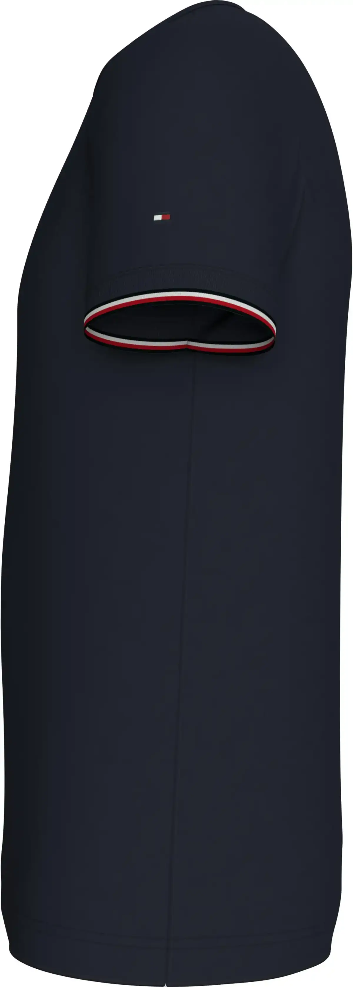 Tommy Hilfiger TOMMY LOGO TIPPED TE, DW5 Siyah Erkek T-Shirt & Polo