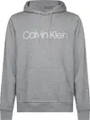 Calvin Klein COTTON LOGO HOODIE Erkek Gri Hoodie