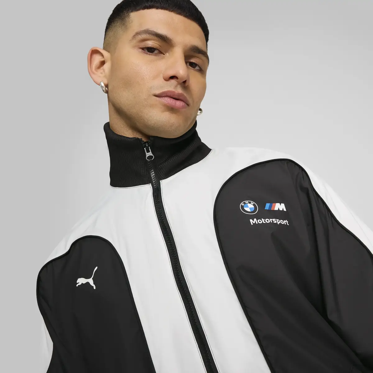 Puma BMW MMS Archive Jacket Siyah Erkek Fermuarlı Ceket