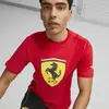 Puma Ferrari Race Big Shld T Clrd Kırmızı Erkek T-Shirt