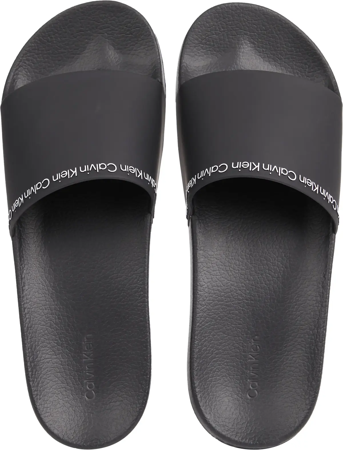 Calvin Klein POOL SLIDE RUBBER, BEH Siyah Erkek Terlik