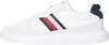 Tommy Hilfiger LIGHT CUPSOLE LTH MI, 0K6 Beyaz Erkek Spor Ayakkabı & Sneaker