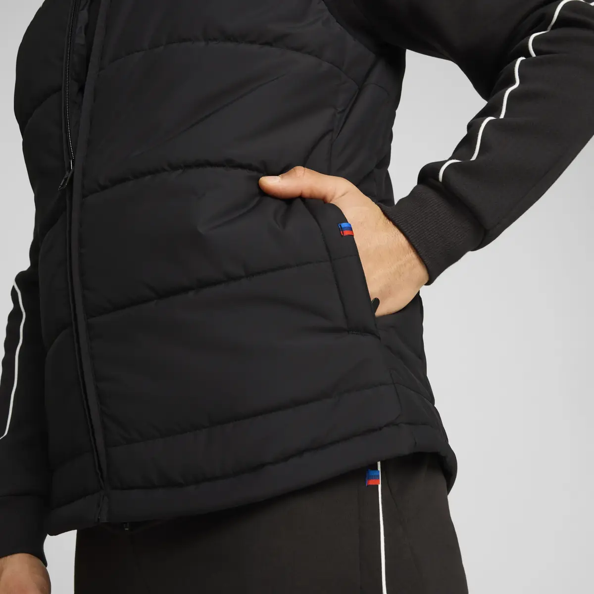 Puma BMW MMS MT7+ PADDED VEST Siyah Erkek Yelek