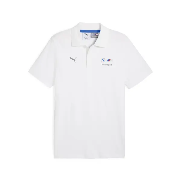 Puma BMW MMS JAQUARD POLO Beyaz Erkek Polo T-Shirt