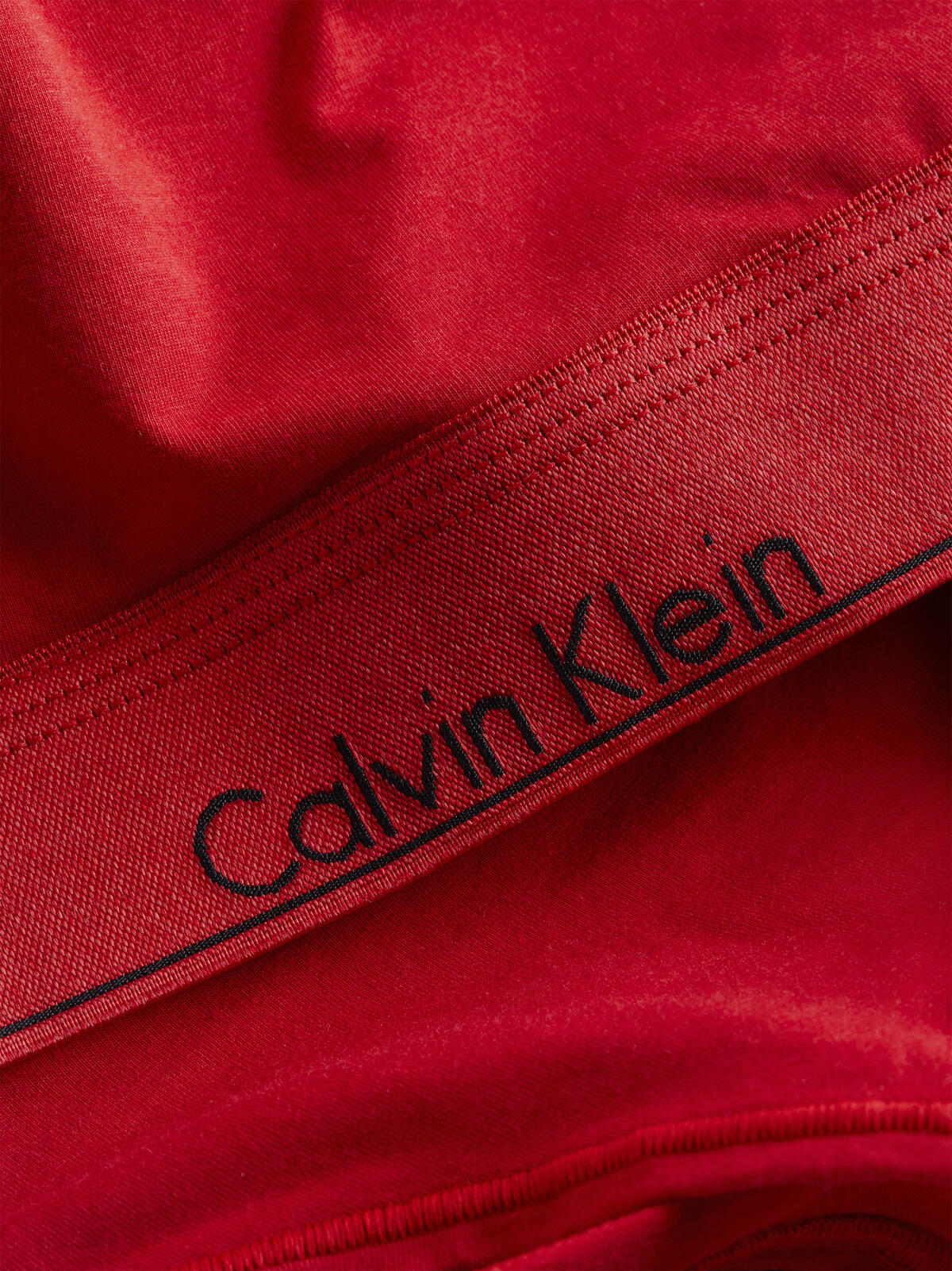 Calvin Klein UNLINED BRALETTE Kadın Kırmızı Bralet