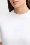 Calvin Klein SS CLASSIC FIT TEE Beyaz Kadın Tişört Calvin Klein SS CLASSIC FIT TEE Beyaz Kadın Tişört